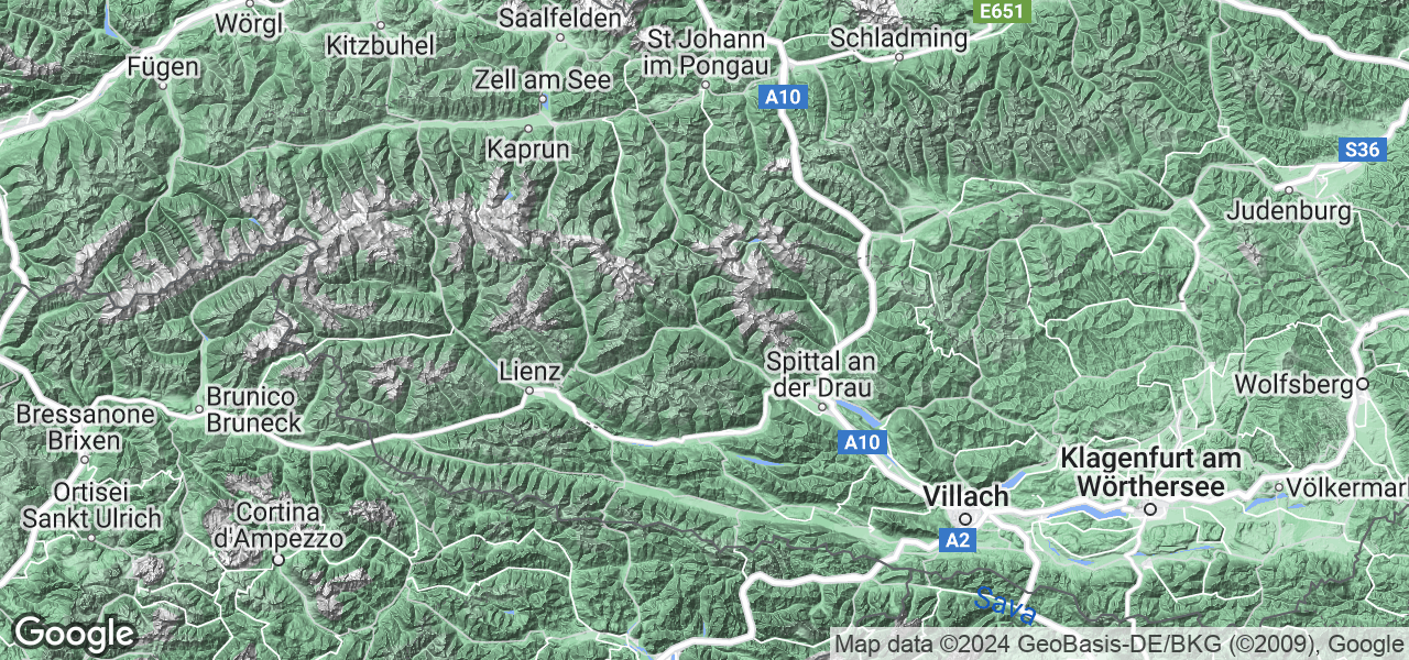 Map Obervellach